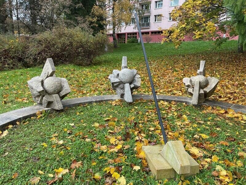 Sluneční hodiny, foto z www.liberec.cz